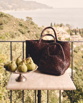 Leather Bali Tote Bag |