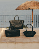 Borsa Panier Media in Pelle |