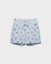 Printed Nylon Swim Shorts |
