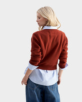 Cashmere Blend Lagoon Crew Neck |