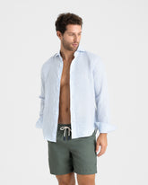 Stone Washed Nylon Swim Shorts |