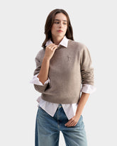 Maglione Lagoon Girocollo in Misto Cashmere |