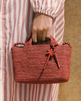 Borsa Sunset Micro in Rafia |