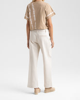 Pantaloni Sevilla in Twill di Cotone Grezzo |