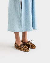 Calf Hair Boat-Shoes |