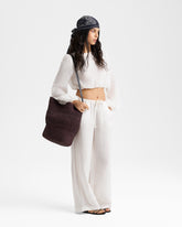 Pantaloni Marbella in Lino e Nylon |