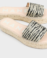 Slides a Fascia in Rafia Zebra |