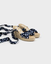Espadrillas con Zeppa in Seta |