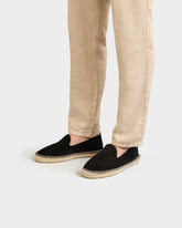 Espadrillas in Pelle Scamosciata |