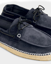 Scarpe da Barca Espadrillas in Pelle Scamosciata |
