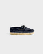 Scarpe da Barca Espadrillas in Pelle Scamosciata |