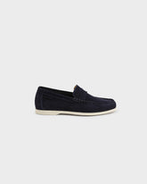 Suede Penny Loafers |