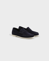 Suede Penny Loafers |