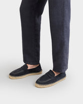 Mocassini Espadrillas in Pelle Scamosciata |