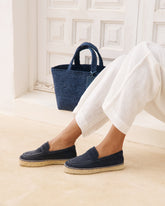 Mocassini Espadrillas in Pelle Scamosciata |