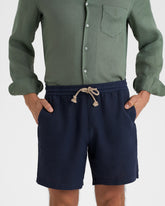 Washed Linen Malibu Shorts |