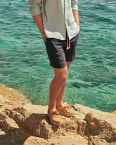 Washed Linen Malibu Shorts |