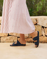 Suede Traveler Nordic Sandals |