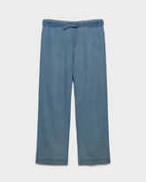 Linen Blend Chambray Belem Trousers |
