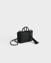 Borsa Edward Mini in Pelle Intrecciata |