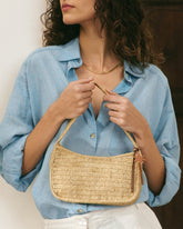 Raffia Shoulder Bag |