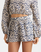 Printed Linen Bahia Shorts |