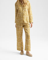 Pantaloni Belem in Lino Stampato |