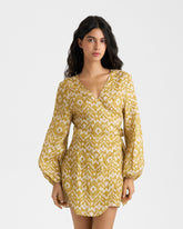 Printed Linen Biarritz Dress |
