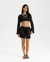Top Giglio in Cotone Crochet |