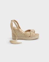 Espadrillas con Zeppa in Pelle Scamosciata |