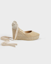 Suede Wedge Espadrilles |