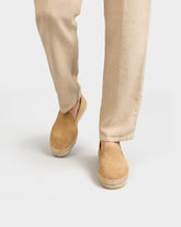 Espadrillas in Pelle Scamosciata |