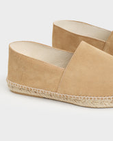 Suede Squared Toe Espadrilles |