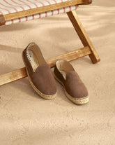 Espadrillas in Pelle Scamosciata |