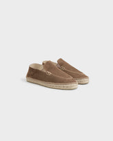 Mocassini Espadrillas Traveler in Pelle Scamosciata |