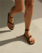 Sandali Chloe Gladiator in Pelle & Suede |