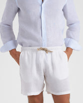 Washed Linen Malibu Shorts |