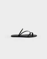 Giorgia Leather Slide Sandals |