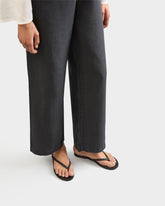 Phoebe Satin Thong Sandals |