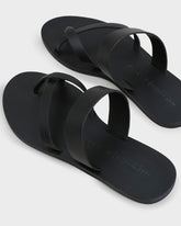 Mia Slide Leather Sandals |