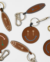 Leather Surf Keyring |