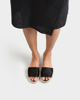 Espadrillas Mon Slide in Silk Satin |
