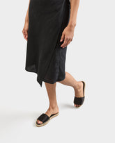 Espadrillas Mon Slide in Silk Satin |