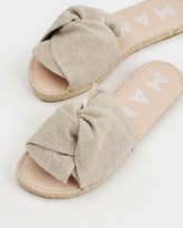 Organic Hemp Sandals With Knot |
