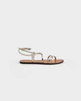 Leather Ankle Strap Sandals |