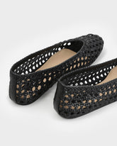Ballerine in Pelle Intrecciata |