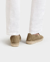 Espadrillas in Pelle Scamosciata |
