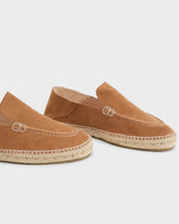 Mocassini Espadrillas Traveler in Pelle Scamosciata |