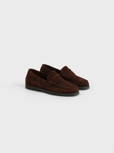 Suede Penny Loafers |