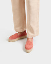 Espadrillas in Pelle Scamosciata |